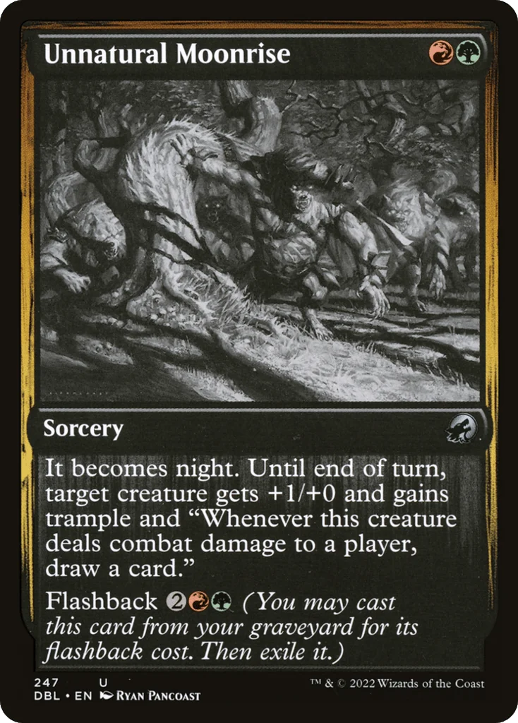Unnatural Moonrise · Innistrad: Double Feature