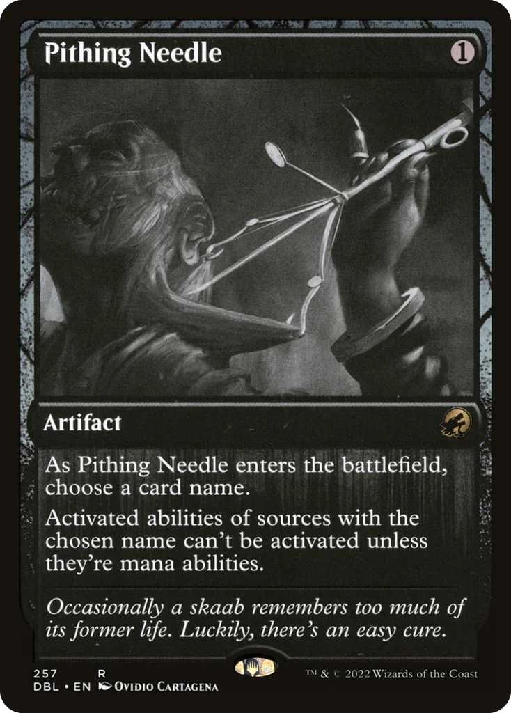 Pithing Needle · Innistrad: Double Feature