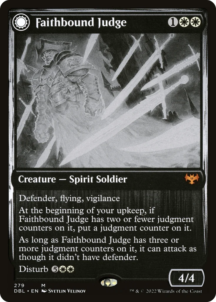 Faithbound Judge // Sinner's Judgment · Innistrad: Double Feature