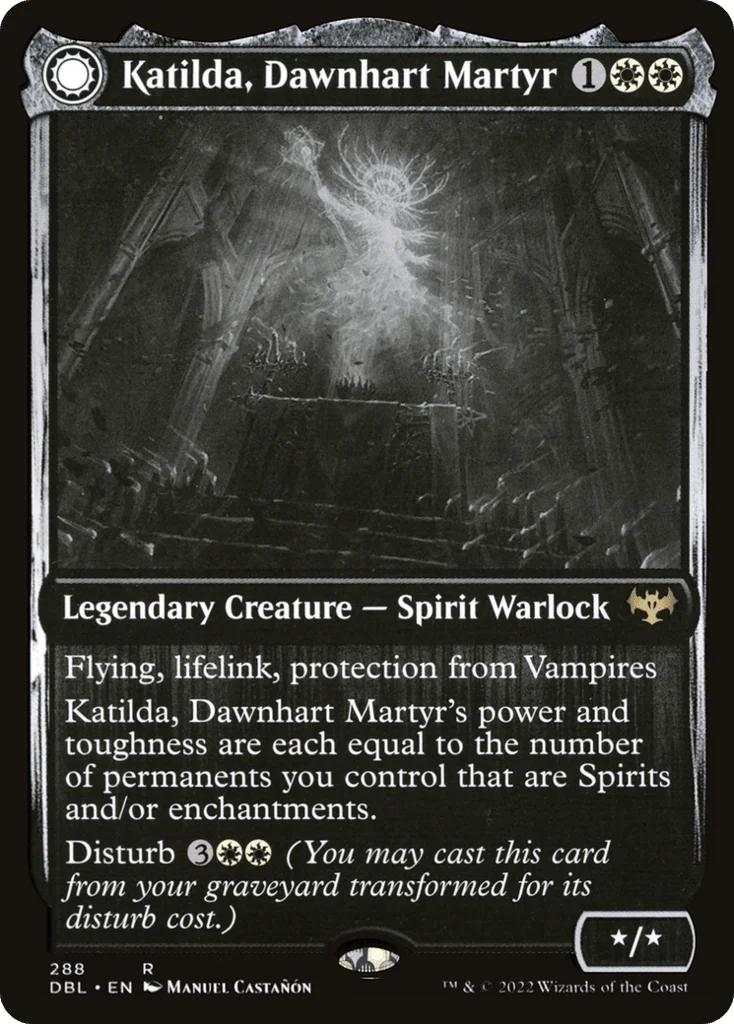 Katilda, Dawnhart Martyr // Katilda's Rising Dawn · Innistrad: Double Feature