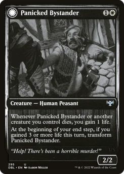 Panicked Bystander // Cackling Culprit