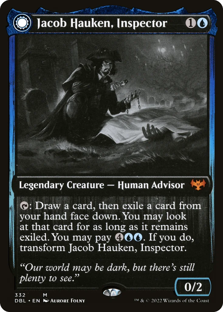 Jacob Hauken, Inspector // Hauken's Insight · Innistrad: Double Feature