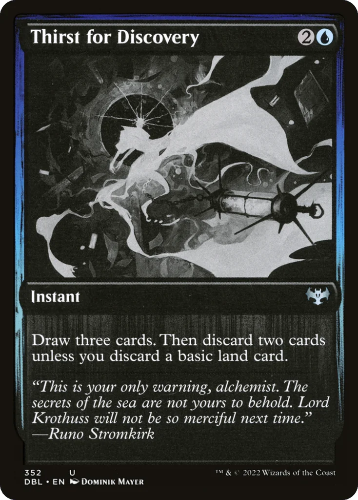 Thirst for Discovery · Innistrad: Double Feature