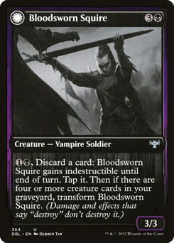 Bloodsworn Squire // Bloodsworn Knight