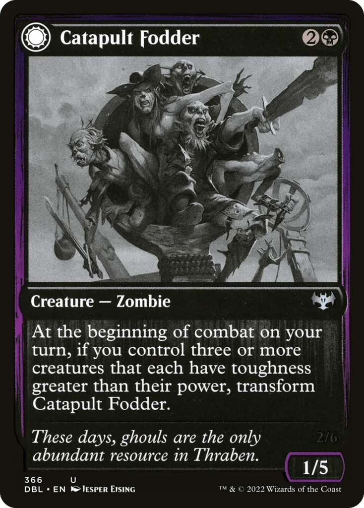 Catapult Fodder // Catapult Captain · Innistrad: Double Feature