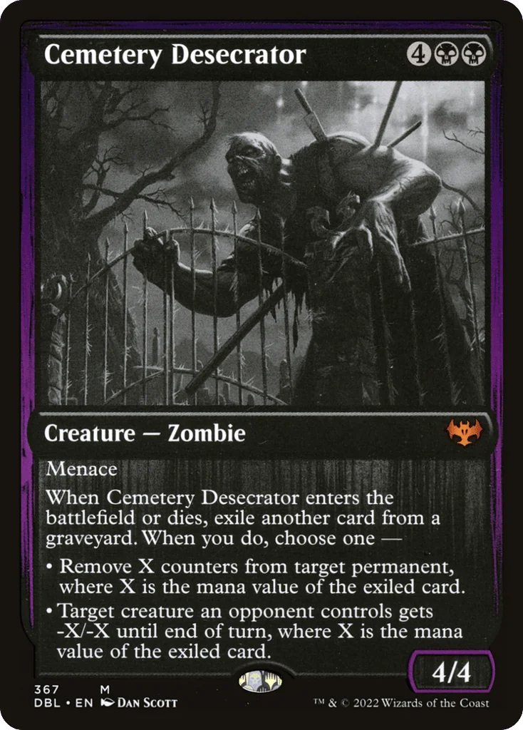 Cemetery Desecrator · Innistrad: Double Feature