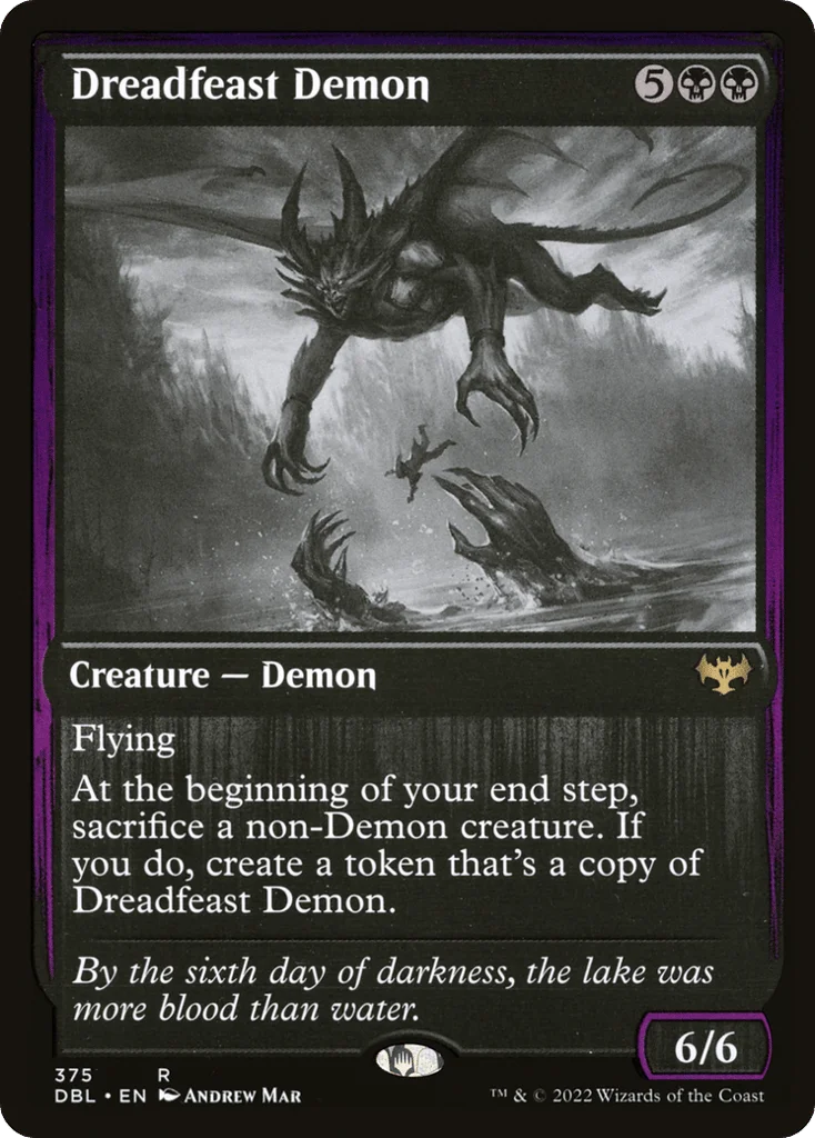 Dreadfeast Demon · Innistrad: Double Feature