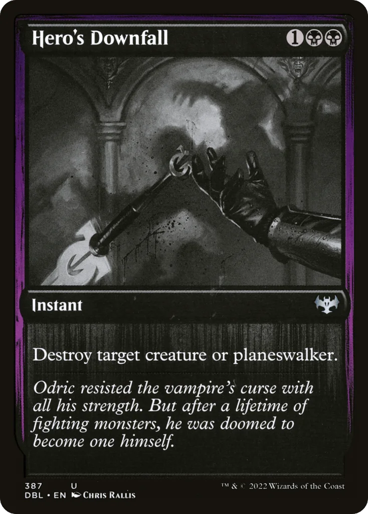 Hero's Downfall · Innistrad: Double Feature