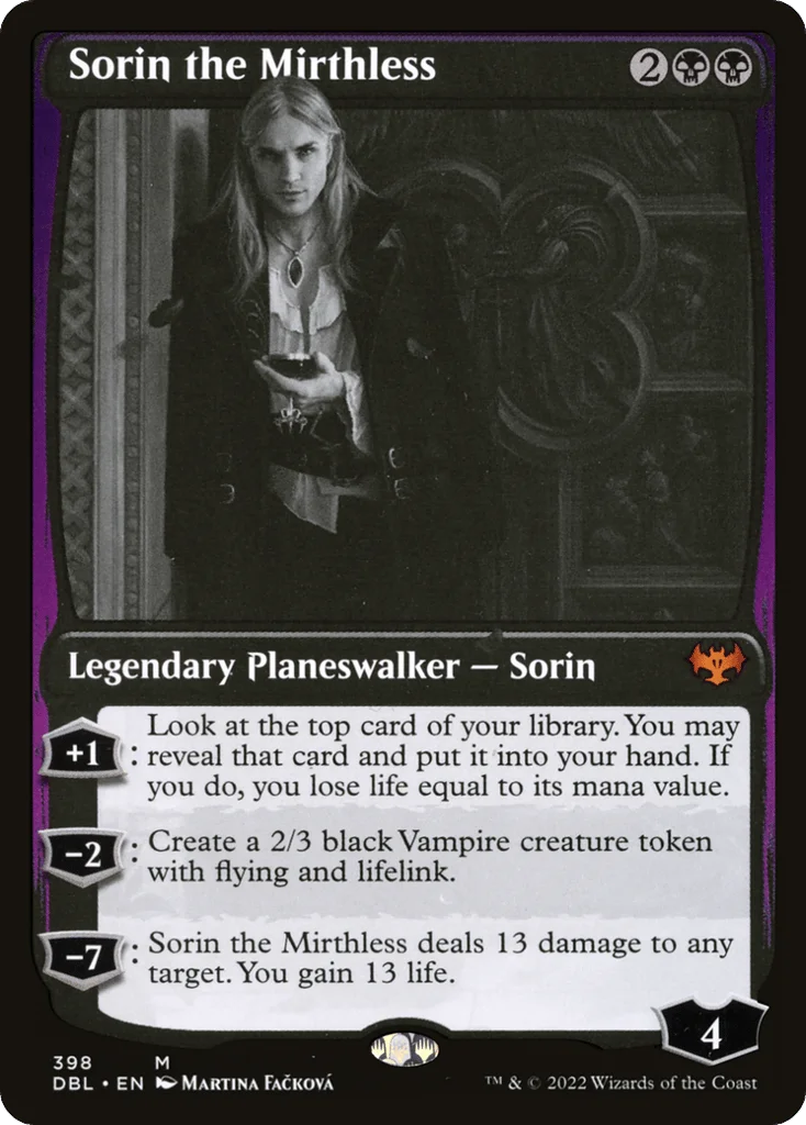 Sorin the Mirthless · Innistrad: Double Feature