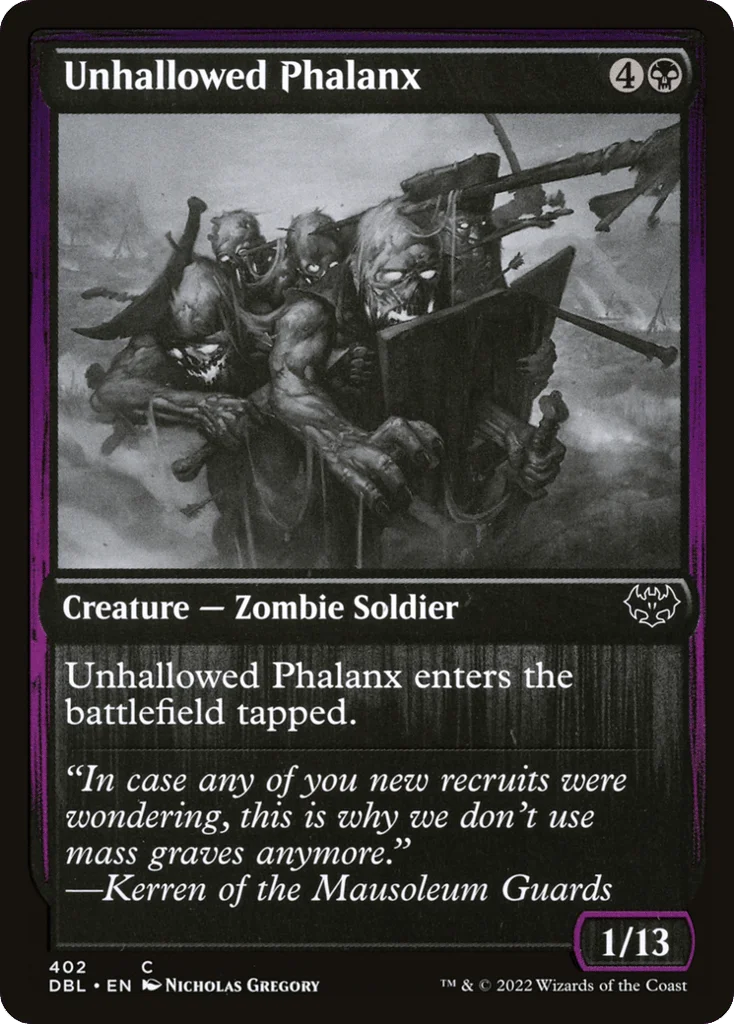 Unhallowed Phalanx · Innistrad: Double Feature