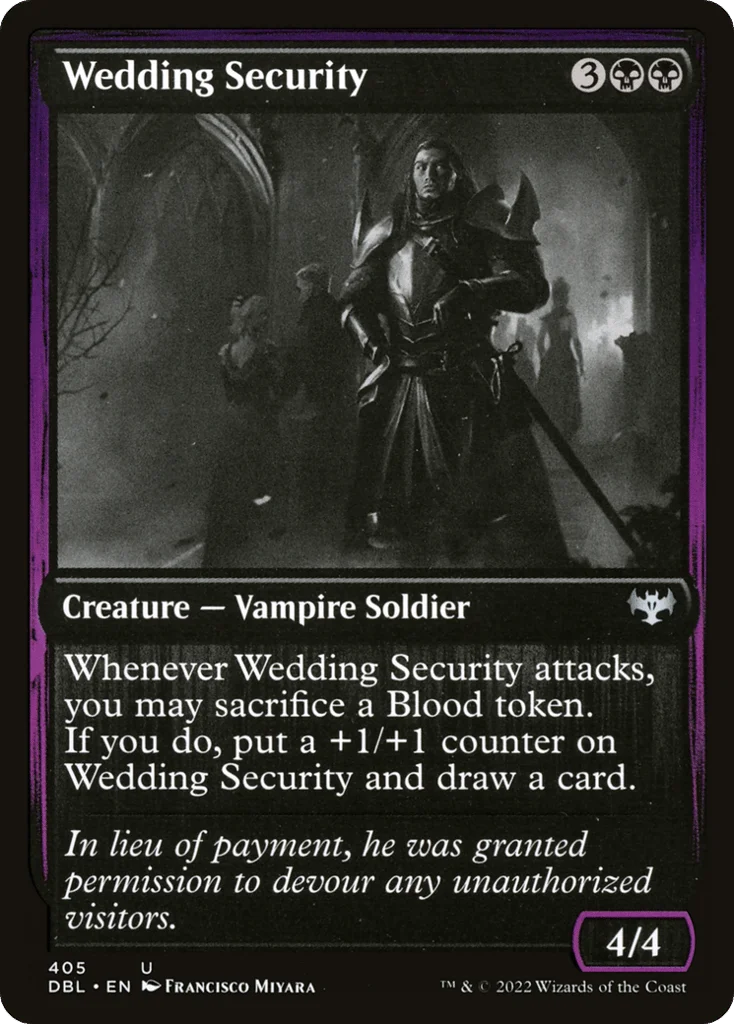 Wedding Security · Innistrad: Double Feature