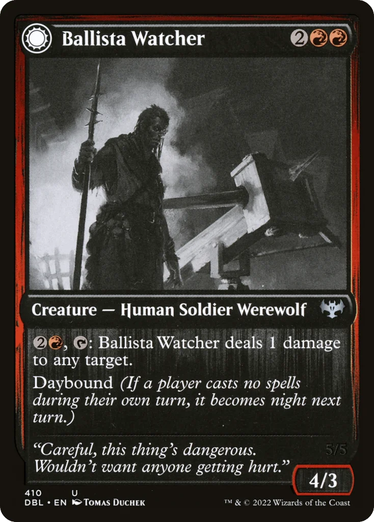 Ballista Watcher // Ballista Wielder · Innistrad: Double Feature