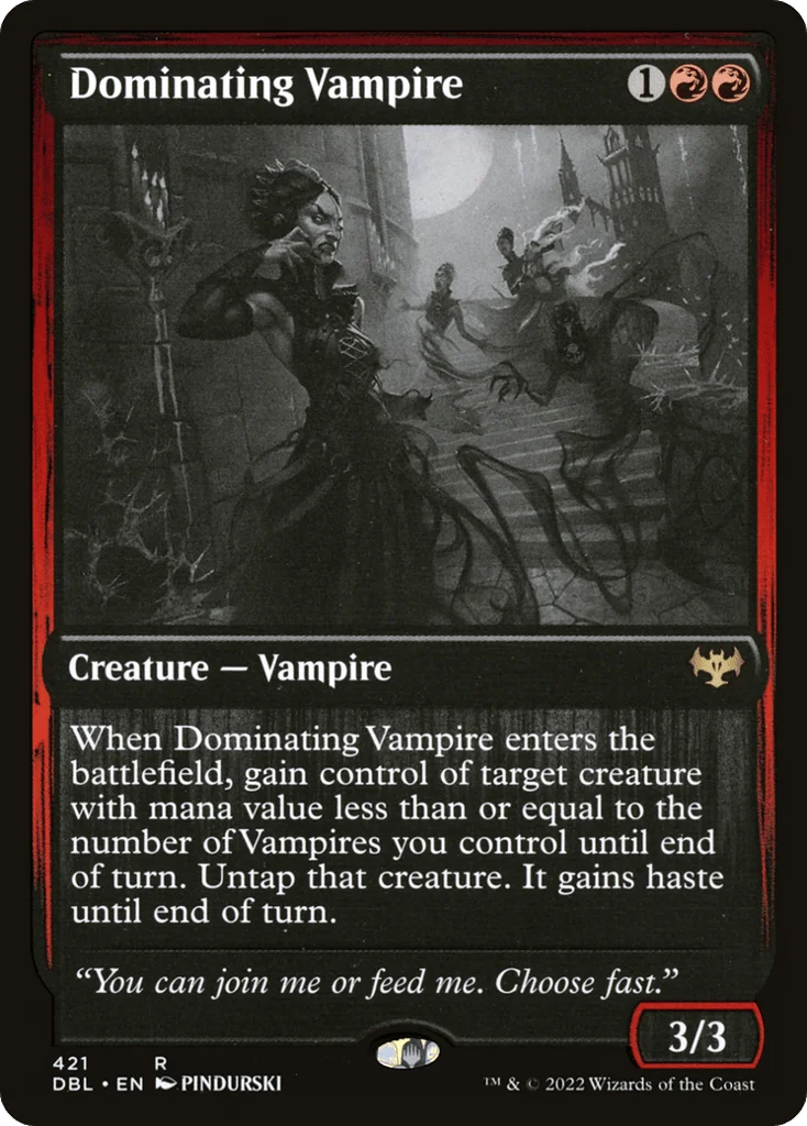 Dominating Vampire · Innistrad: Double Feature