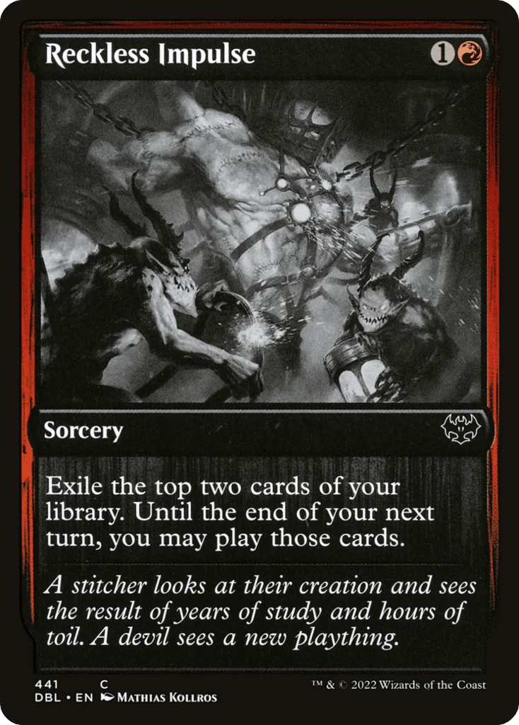Reckless Impulse · Innistrad: Double Feature