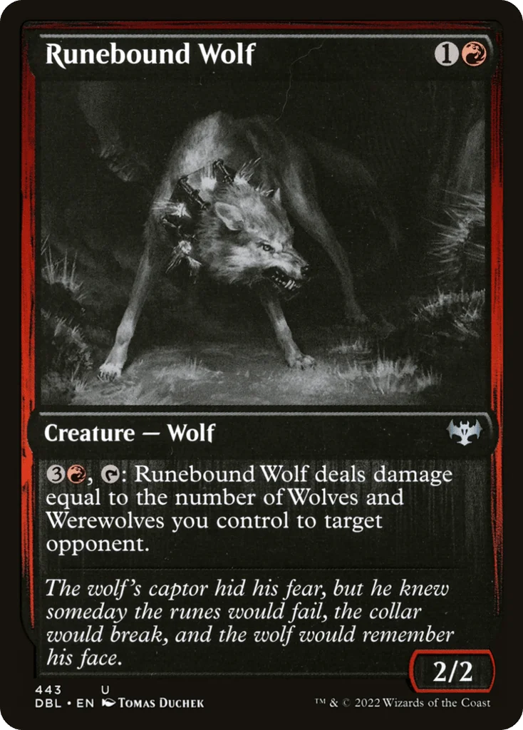 Runebound Wolf · Innistrad: Double Feature