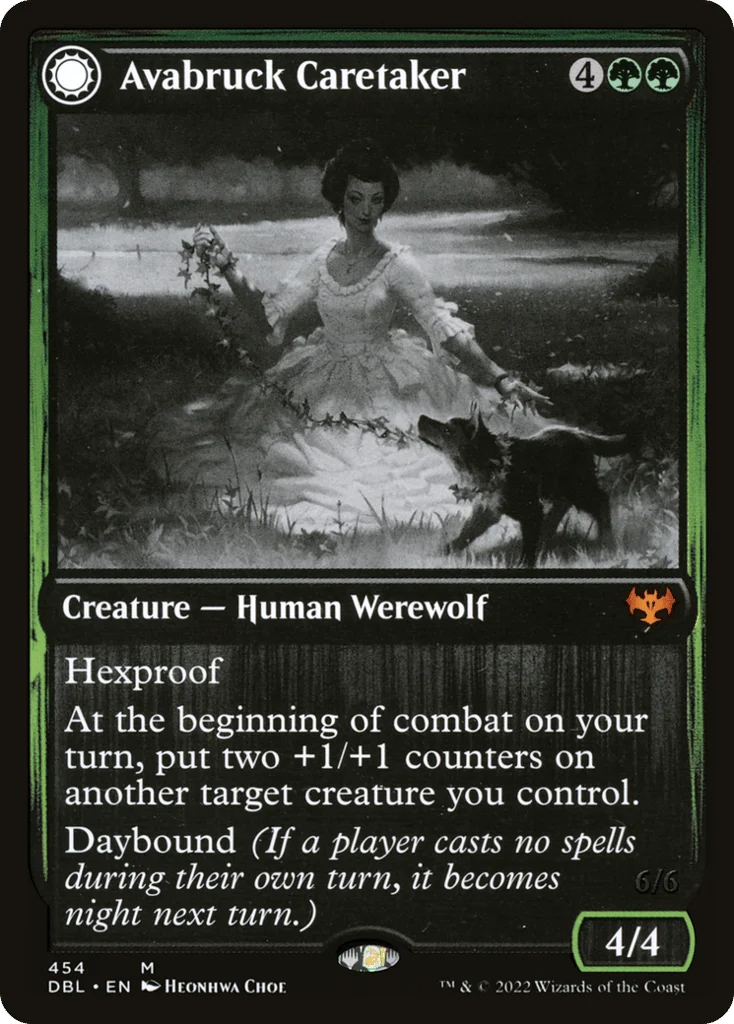 Avabruck Caretaker // Hollowhenge Huntmaster · Innistrad: Double Feature