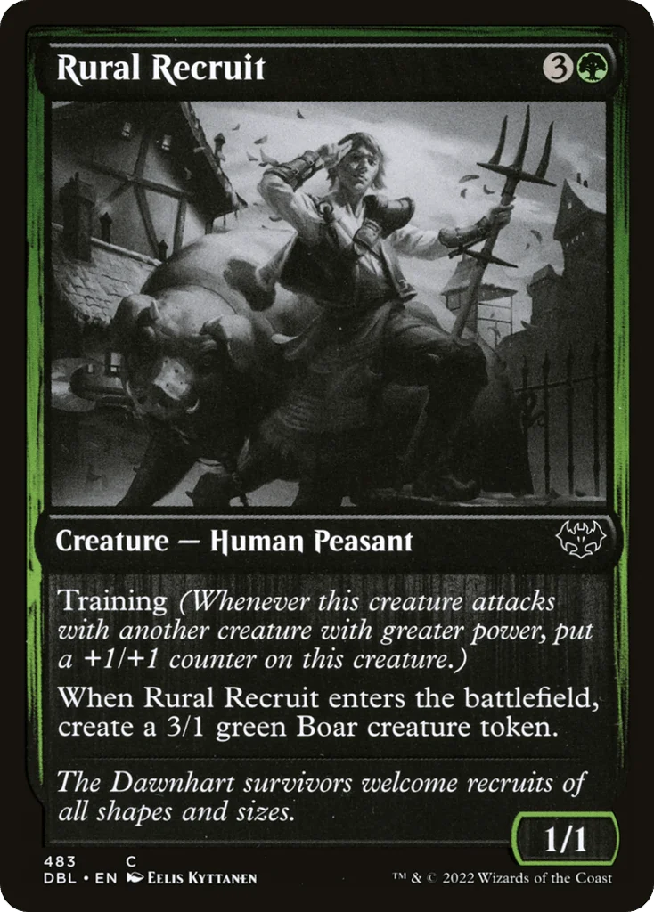 Rural Recruit · Innistrad: Double Feature