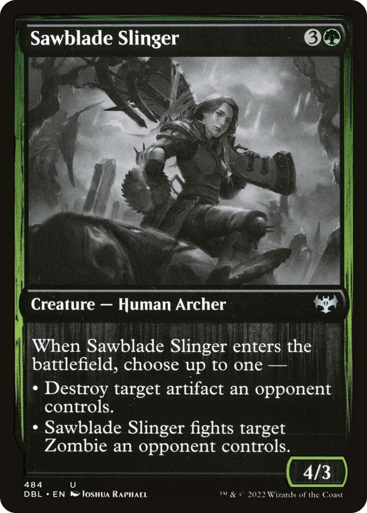 Sawblade Slinger · Innistrad: Double Feature