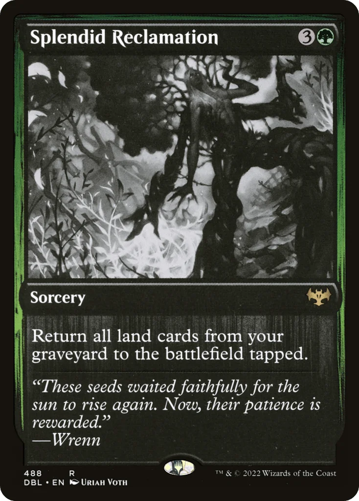 Splendid Reclamation · Innistrad: Double Feature