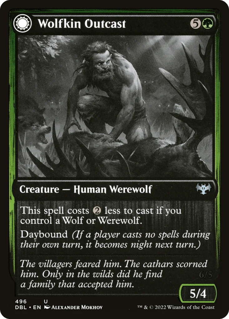 Wolfkin Outcast // Wedding Crasher · Innistrad: Double Feature
