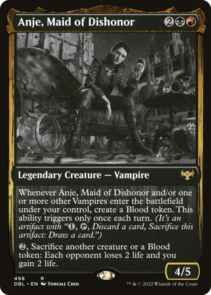 Anje, Maid of Dishonor · Innistrad: Double Feature