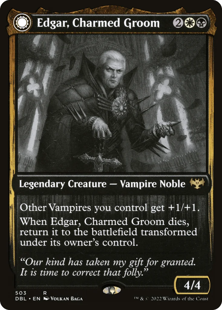 Edgar, Charmed Groom // Edgar Markov's Coffin · Innistrad: Double Feature