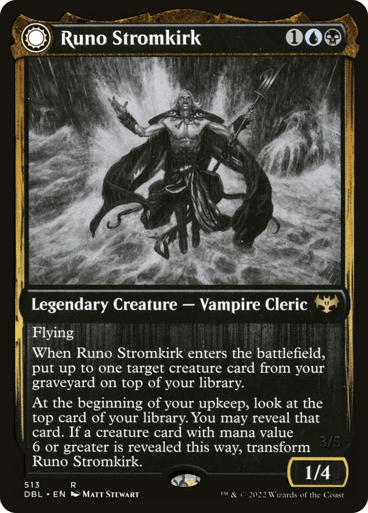 Runo Stromkirk // Krothuss, Lord of the Deep · Innistrad: Double Feature