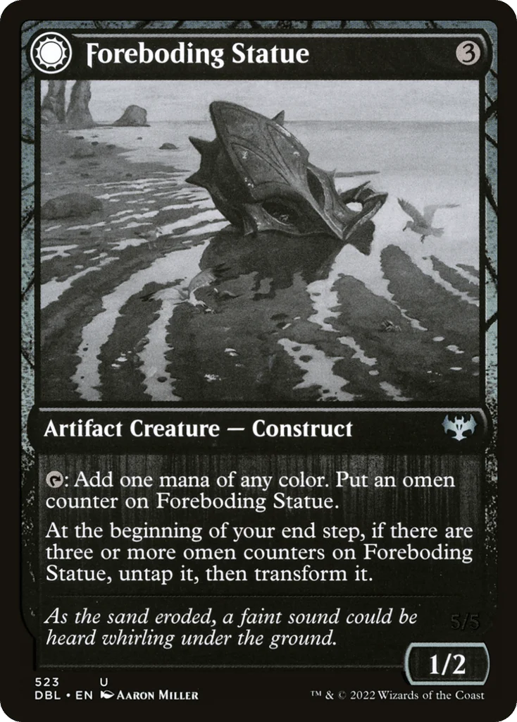 Foreboding Statue // Forsaken Thresher · Innistrad: Double Feature