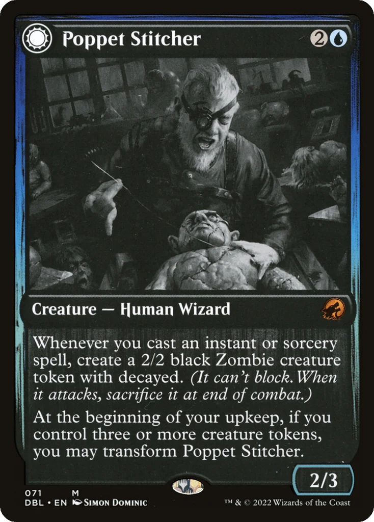 Poppet Stitcher // Poppet Factory · Innistrad: Double Feature