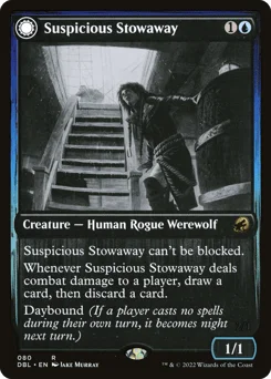 Suspicious Stowaway // Seafaring Werewolf
