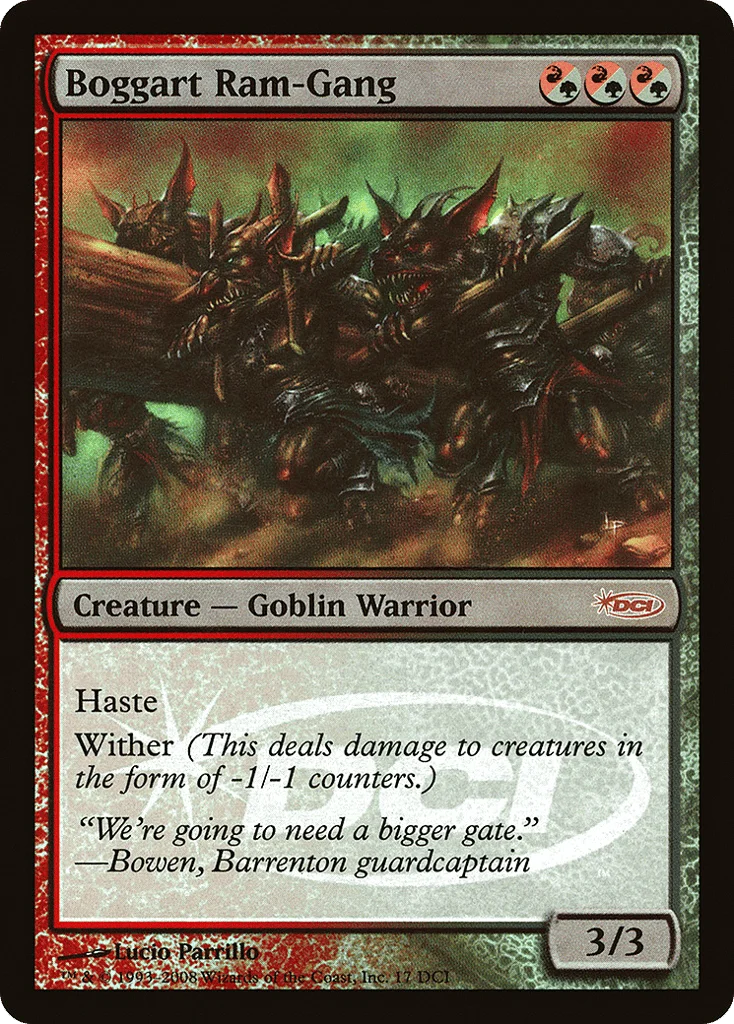 Boggart Ram-Gang · DCI Promos