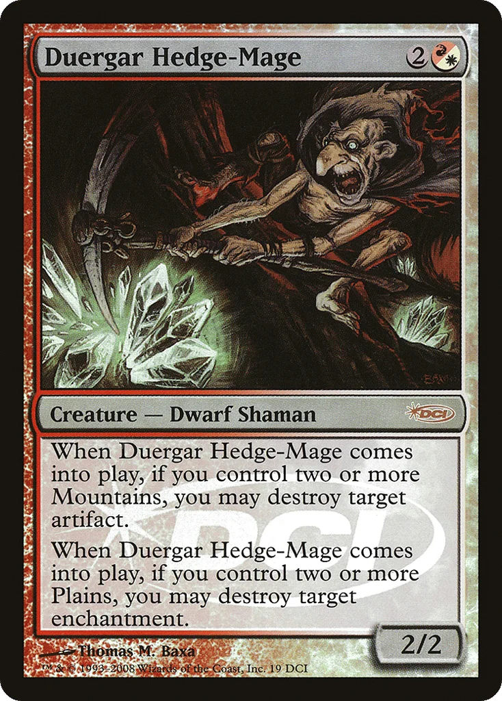 Duergar Hedge-Mage · DCI Promos