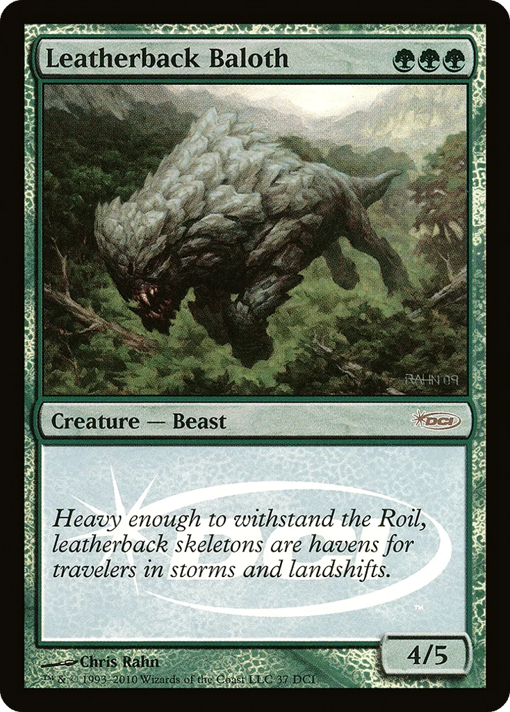 Leatherback Baloth · DCI Promos