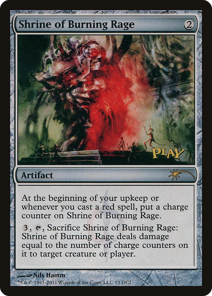 Shrine of Burning Rage · DCI Promos