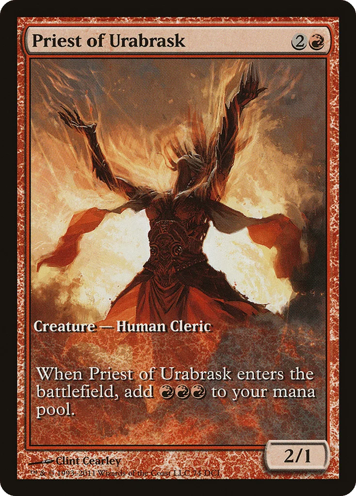 Priest of Urabrask · DCI Promos