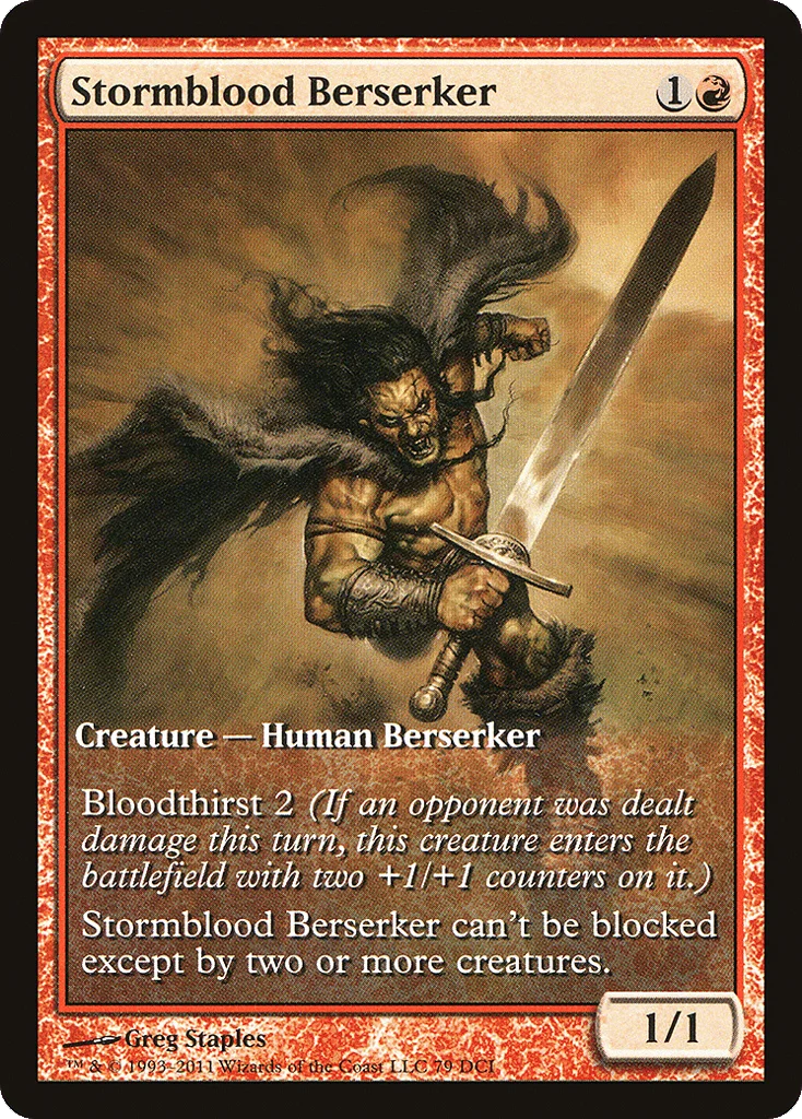 Stormblood Berserker · DCI Promos