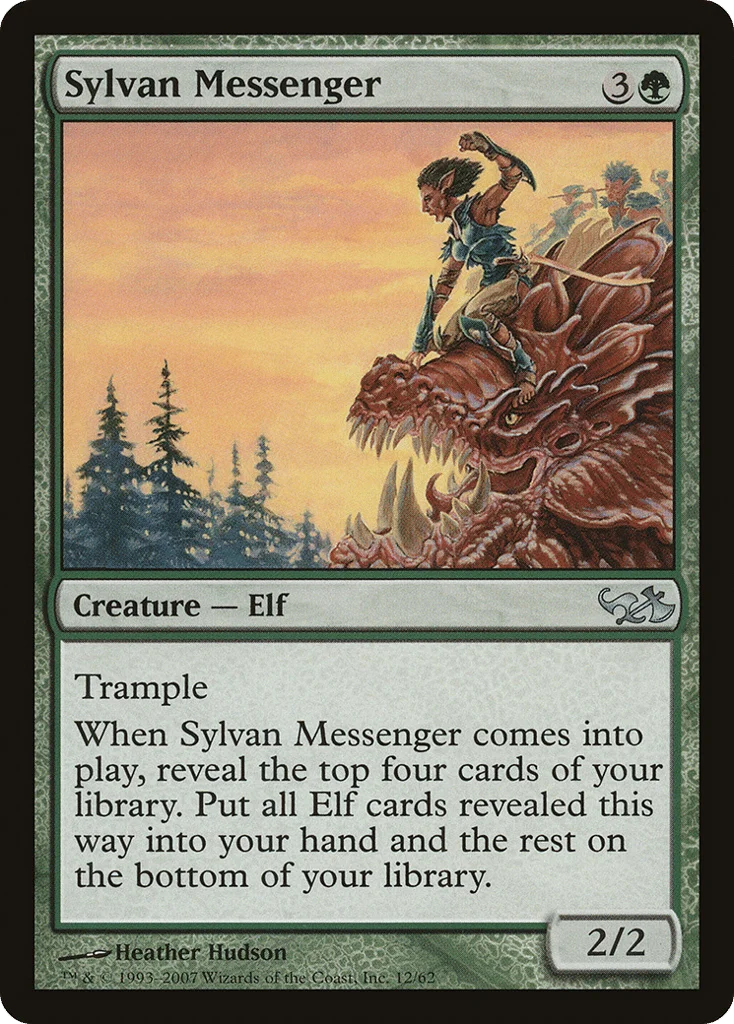 Sylvan Messenger · Duel Decks: Elves vs. Goblins
