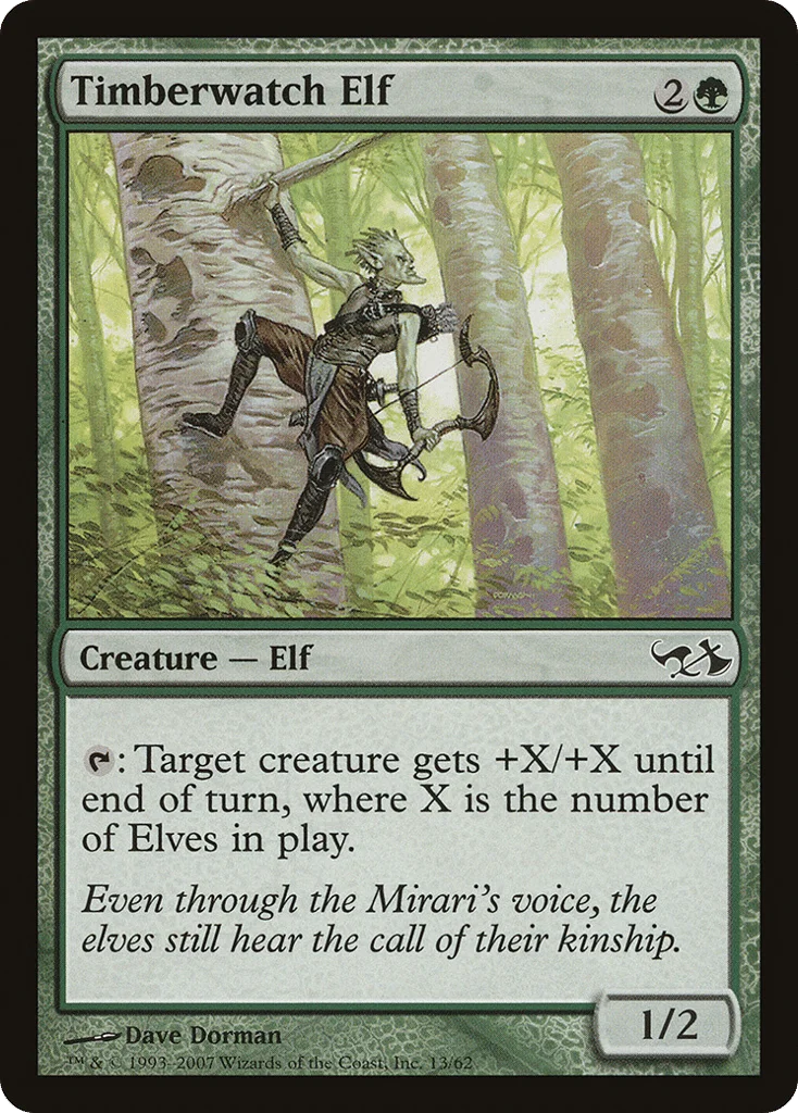Timberwatch Elf · Duel Decks: Elves vs. Goblins