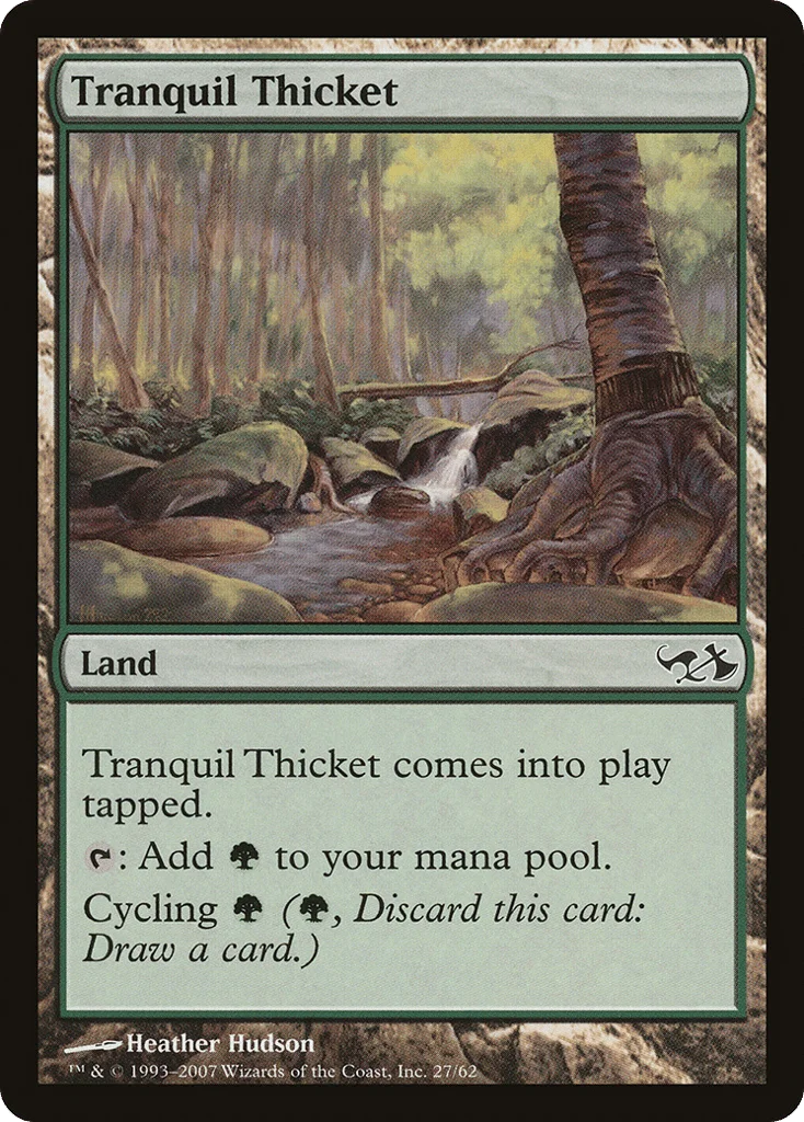 Tranquil Thicket · Duel Decks: Elves vs. Goblins