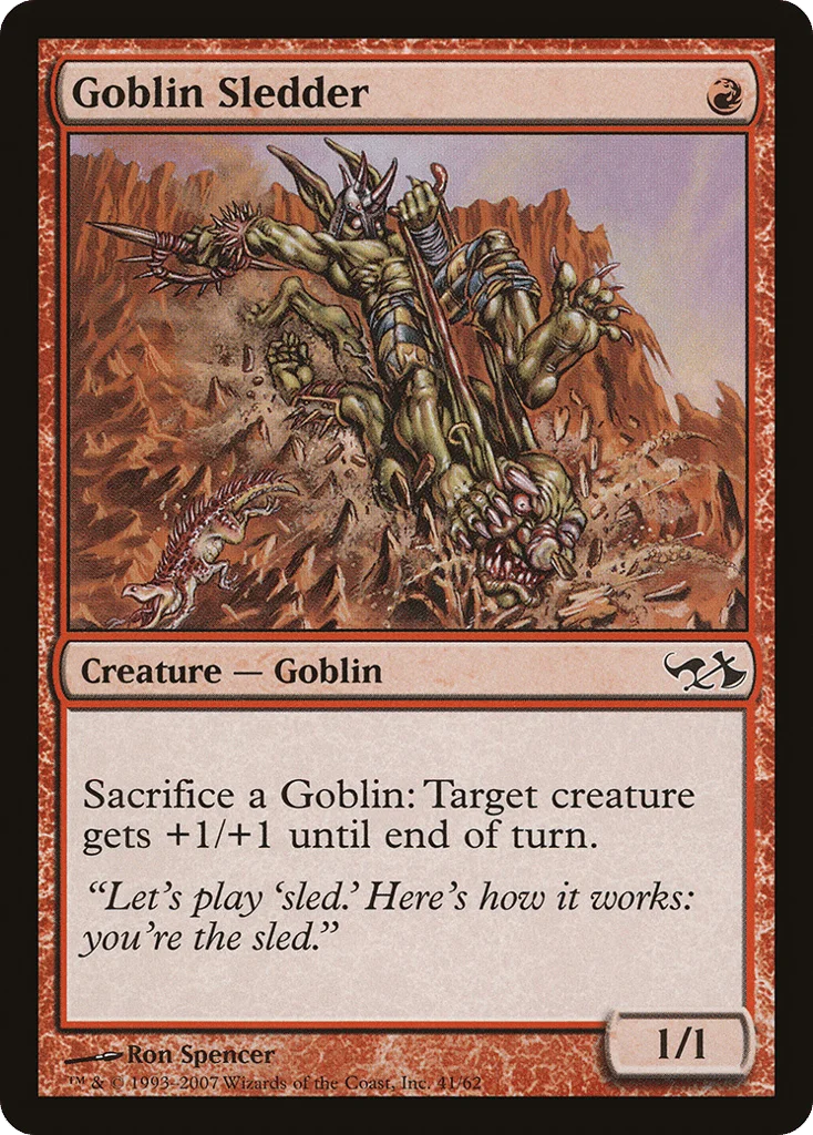 Goblin Sledder · Duel Decks: Elves vs. Goblins