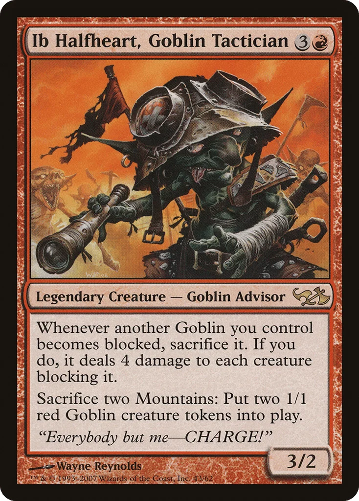 Ib Halfheart, Goblin Tactician · Duel Decks: Elves vs. Goblins