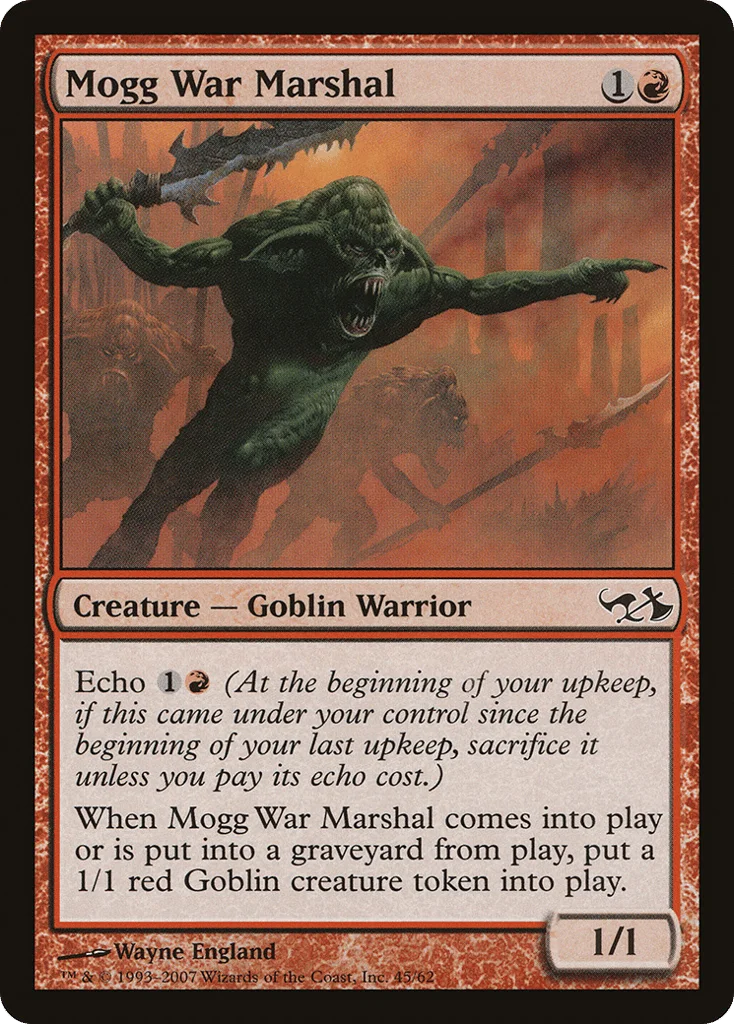 Mogg War Marshal · Duel Decks: Elves vs. Goblins