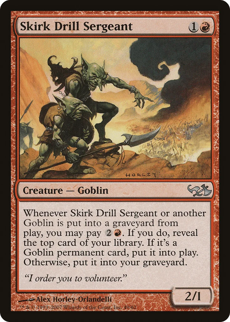 Skirk Drill Sergeant · Duel Decks: Elves vs. Goblins