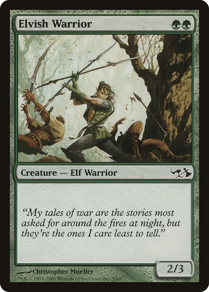 Elvish Warrior · Duel Decks: Elves vs. Goblins