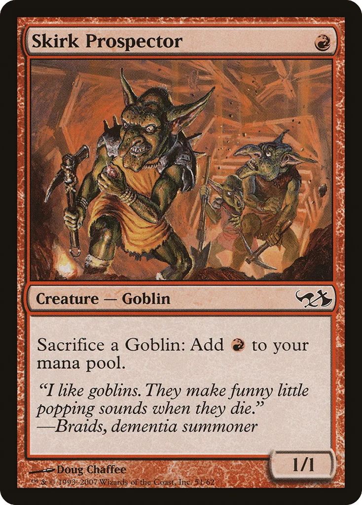 Skirk Prospector · Duel Decks: Elves vs. Goblins