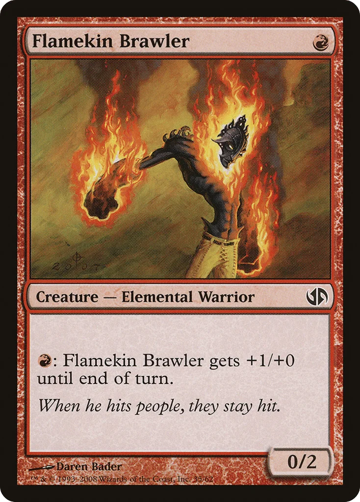 Flamekin Brawler · Duel Decks: Jace vs. Chandra
