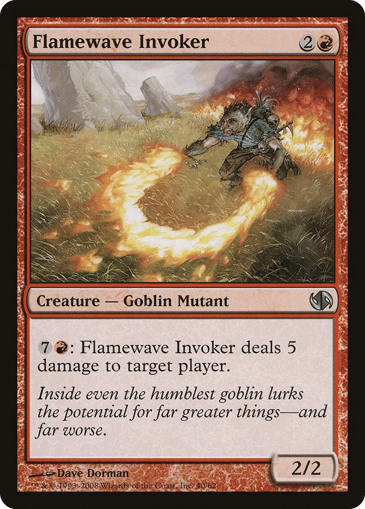 Flamewave Invoker · Duel Decks: Jace vs. Chandra