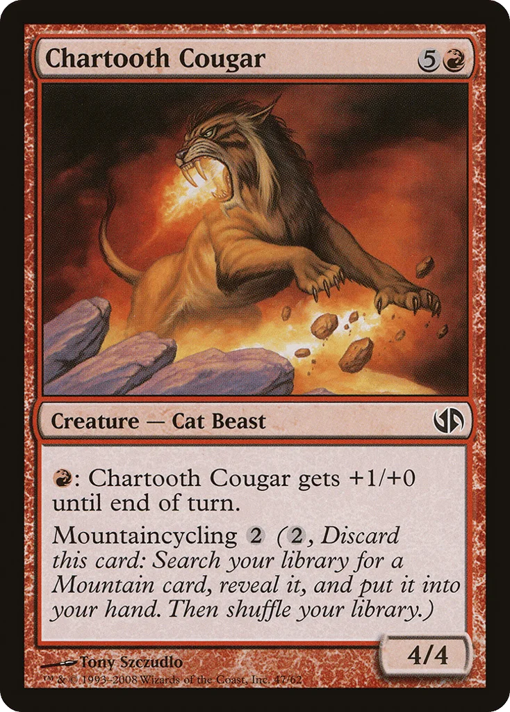 Chartooth Cougar · Duel Decks: Jace vs. Chandra