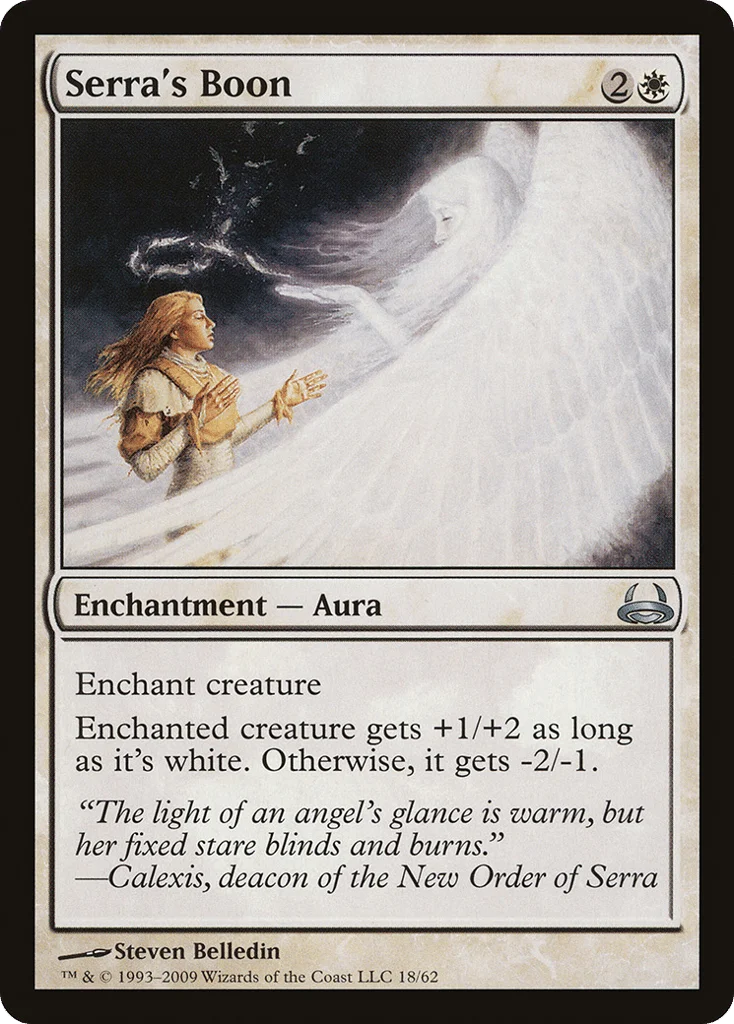 Serra's Boon · Duel Decks: Divine vs. Demonic