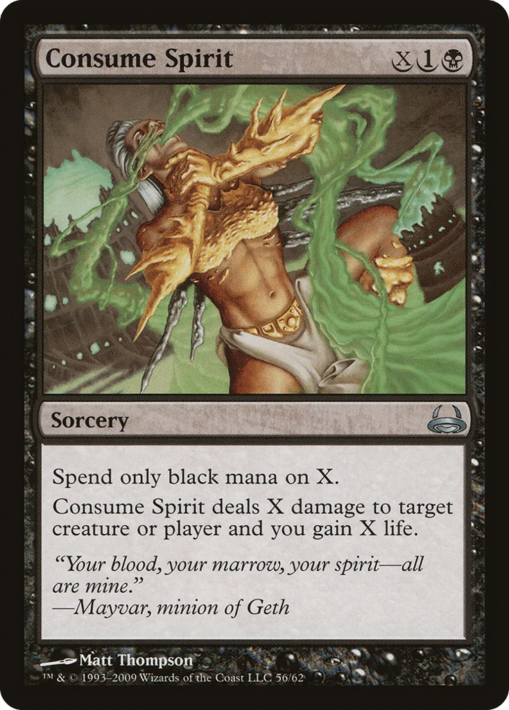 Consume Spirit · Duel Decks: Divine vs. Demonic